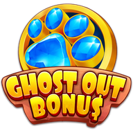 Blue paw Ghost Out Bonus symbol