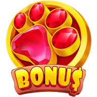 Red paw scatter symbol